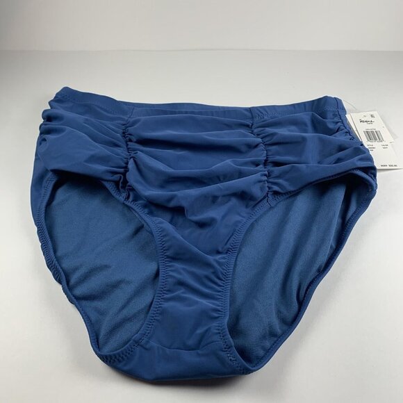 Raisins Curve‎ Costa Tummy-Control Swim Bikini Bottoms Women's 16W Navy Beach - Picture 1 of 6